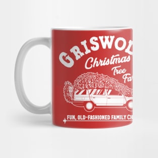 Griswold's Tree Farm (white) Mug